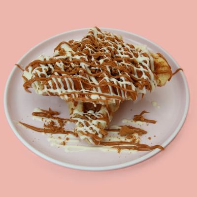 Biscoff Blast Croffle