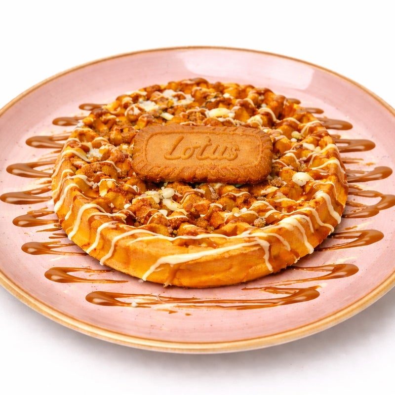 Biscoff Blast Waffle