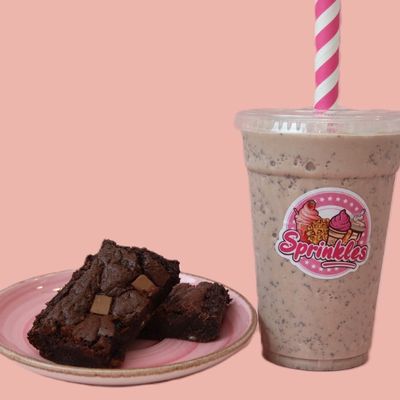 Chocolate Fudge Brownie Milkshake