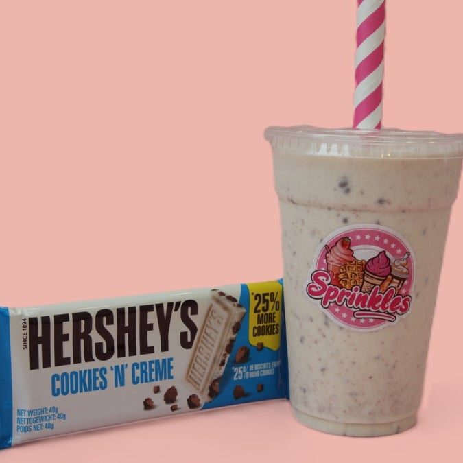 Hershey's Cookie and Cream Milkshake