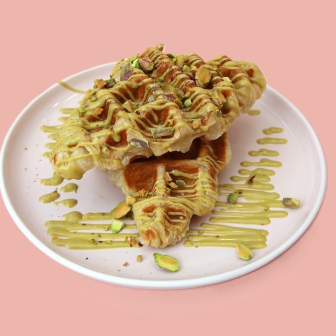 Pistachio Croffle