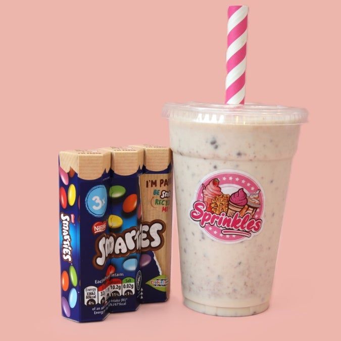 Smarties Milkshake
