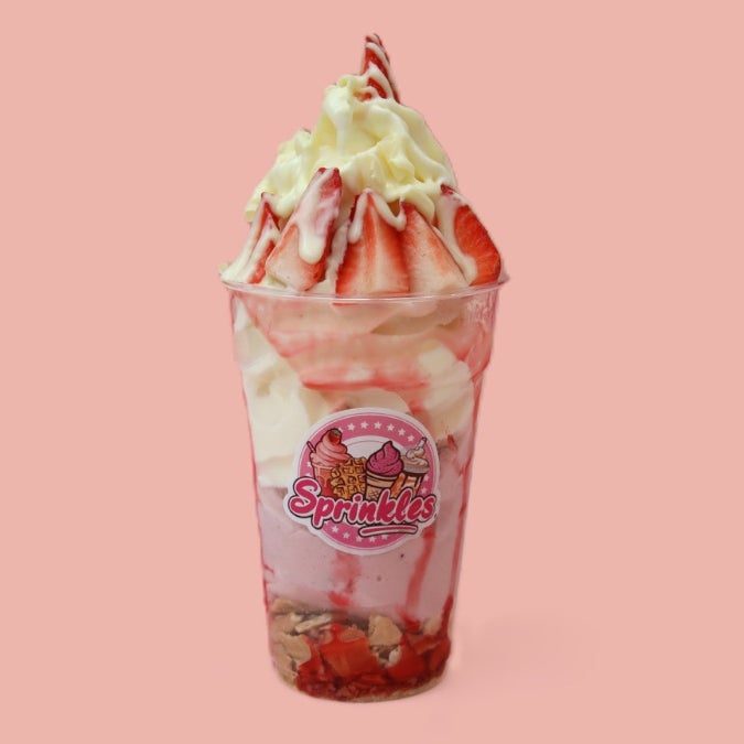 Strawberry Split Sundae
